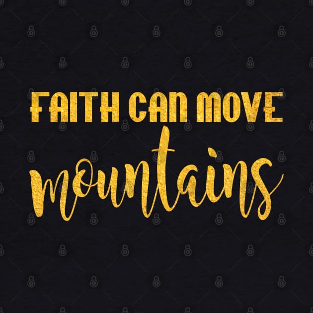 Faith can move mountains by Dhynzz